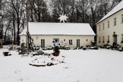 Unser Café im Winter.