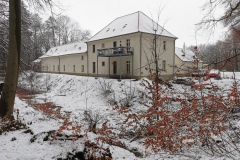 Unser Gästehaus im Winter.