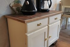 Die Küche des Gästehauses